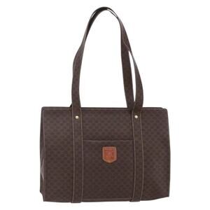 Celine Macadam Tote Bag Brown